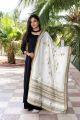 Winter Chomukh Shawl - Embroidered Mirrors & Bhujodi