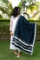 Handwoven Winter Shawl - Kutch Mirrors & Motifs