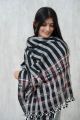 Kala Cotton kutch hand weaving Dupatta