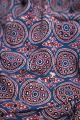 Ajrakh Hand Block Print Natural Dye Cotton Fabric