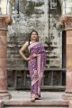 Georgette Meenakari Bandhani Saree with Banarasi Border