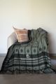 Desi grey wool blanket