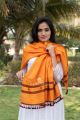Traditional Orange Shwal In pure Wool