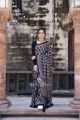 Elegant ajrakh saree modal silk for woman