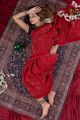 Royal Red Rai Bandhej Chiniya Silk Saree