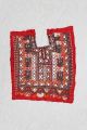 Vermillion Red Kutch Bodice