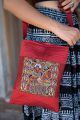 Classic Silk Ahir Embroidery Kutch bag