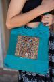 Unique Silk Aahir Embroidery Bags with Kutch Handwork