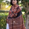 Designer hand woven shawl