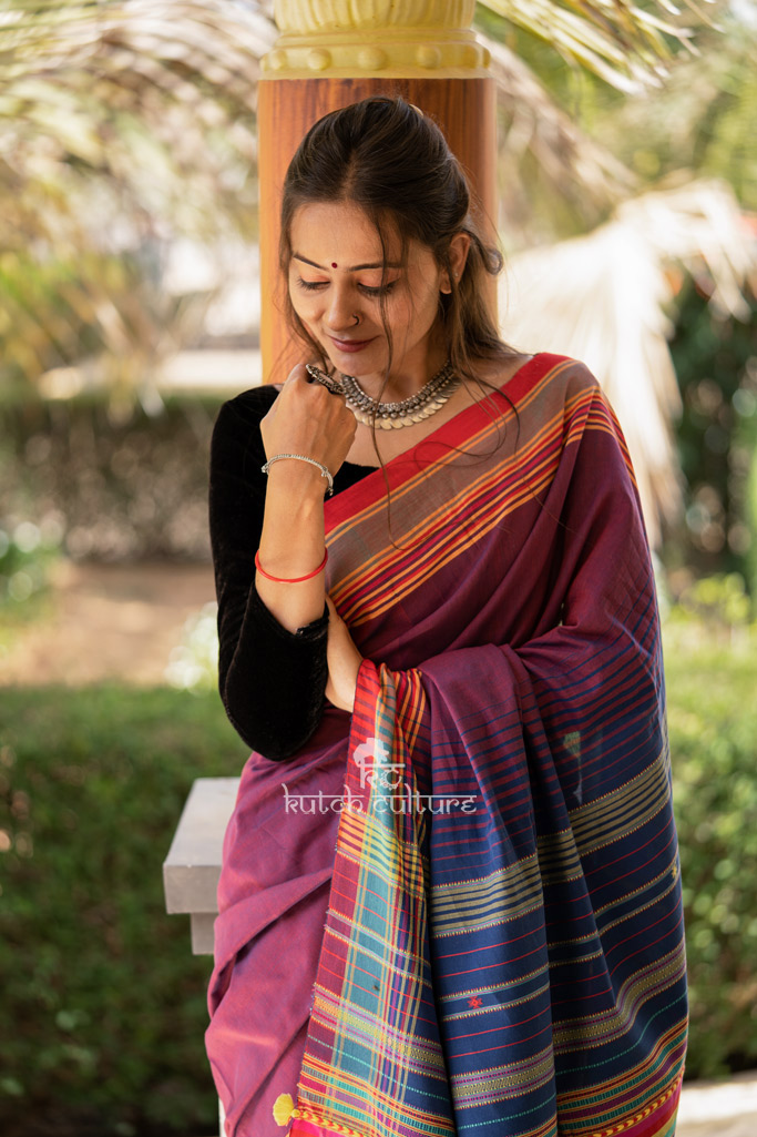 Cotton Hand Weaving Saree