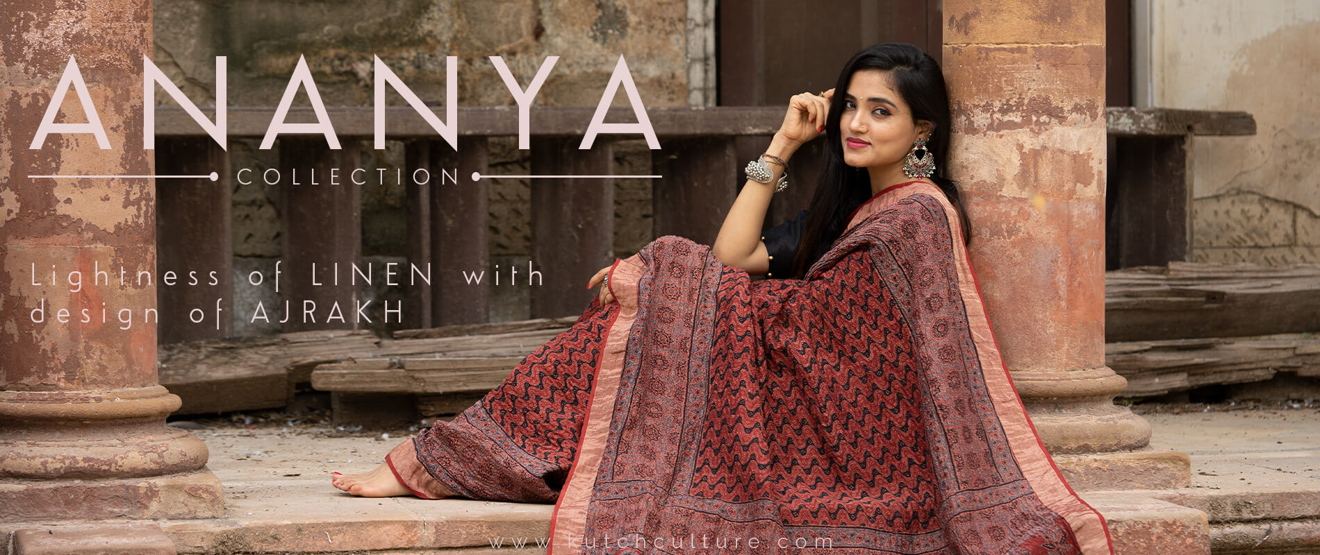 You are currently viewing Ananya – Linen Silk Saree