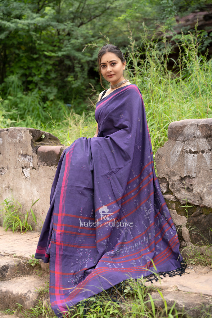 Tangaliya handloom cotton saree
