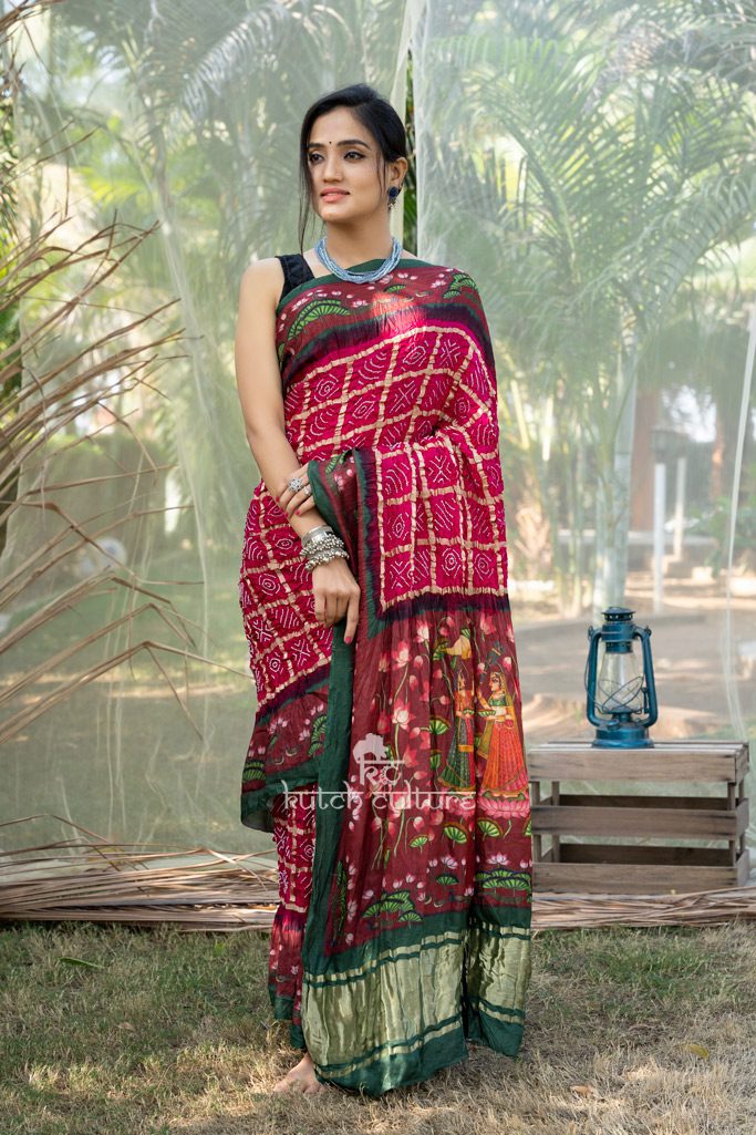Gharchola Saree Wedding Style. APK for Android Download