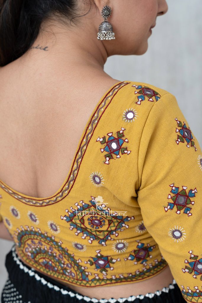 Kala Cotton Kutch Neran Embroidery Blouse